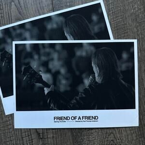 Friend of A Friend The Smile Radiohead Thom Yorke PTA Movie Music Promo Print